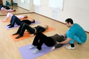 θεραπεία άσκησης ως μέθοδος θεραπείας της οστεοχονδρωσίας